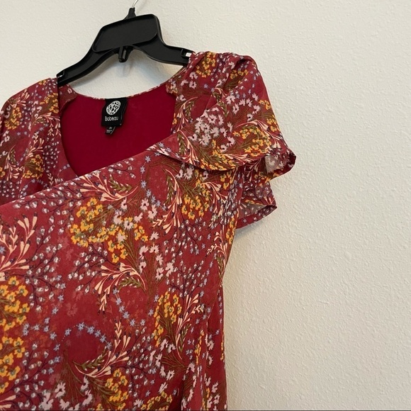 NWOT Bobeau Plus Darla Chiffon Blouse 2X - Picture 11 of 14